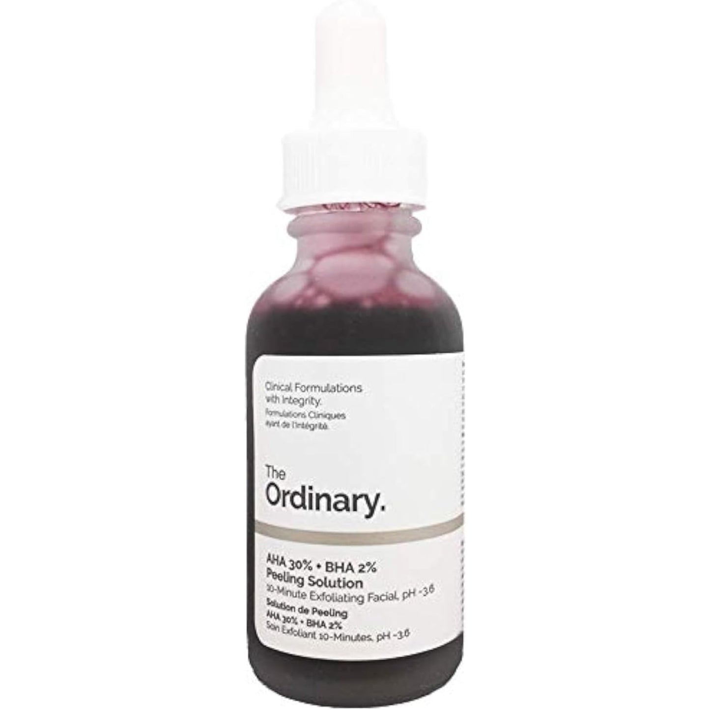 The Ordinary Peeling Solution Aha 30% + Bha 2%, White 30 Ml
