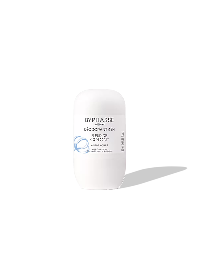 Byphasse 48h Deodorant Cotton Flower (Roll-on) 50ml