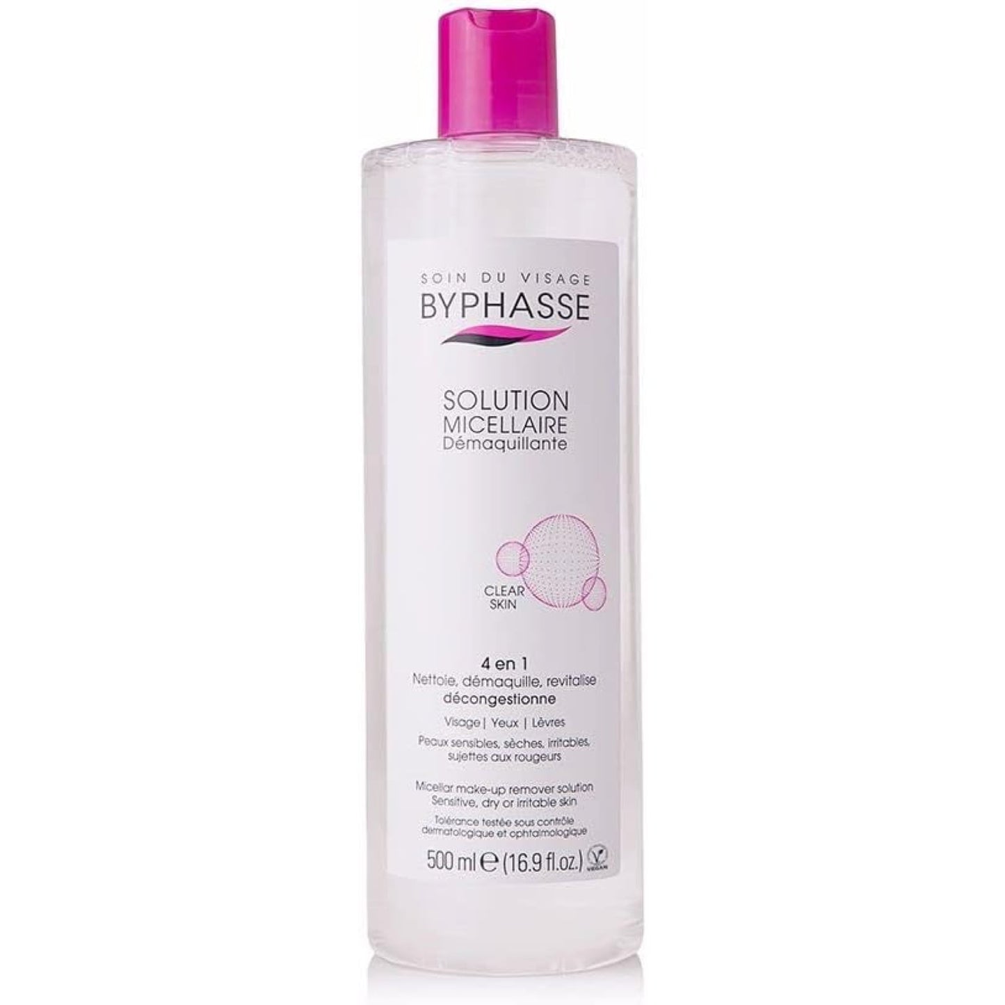 Byphasse Micellar Makeup Remover Solution 500 Ml