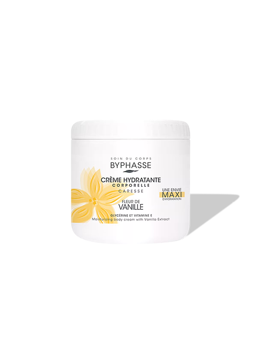 Byphasse Moisturizing Body Cream With Vanilla Extract 500ml