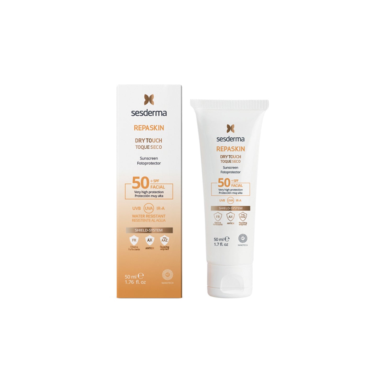 Sesderma Repaskin Dry Touch Sunscreen 50+