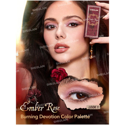 Sheglam Ember Rose Burning Devotion Color Palette