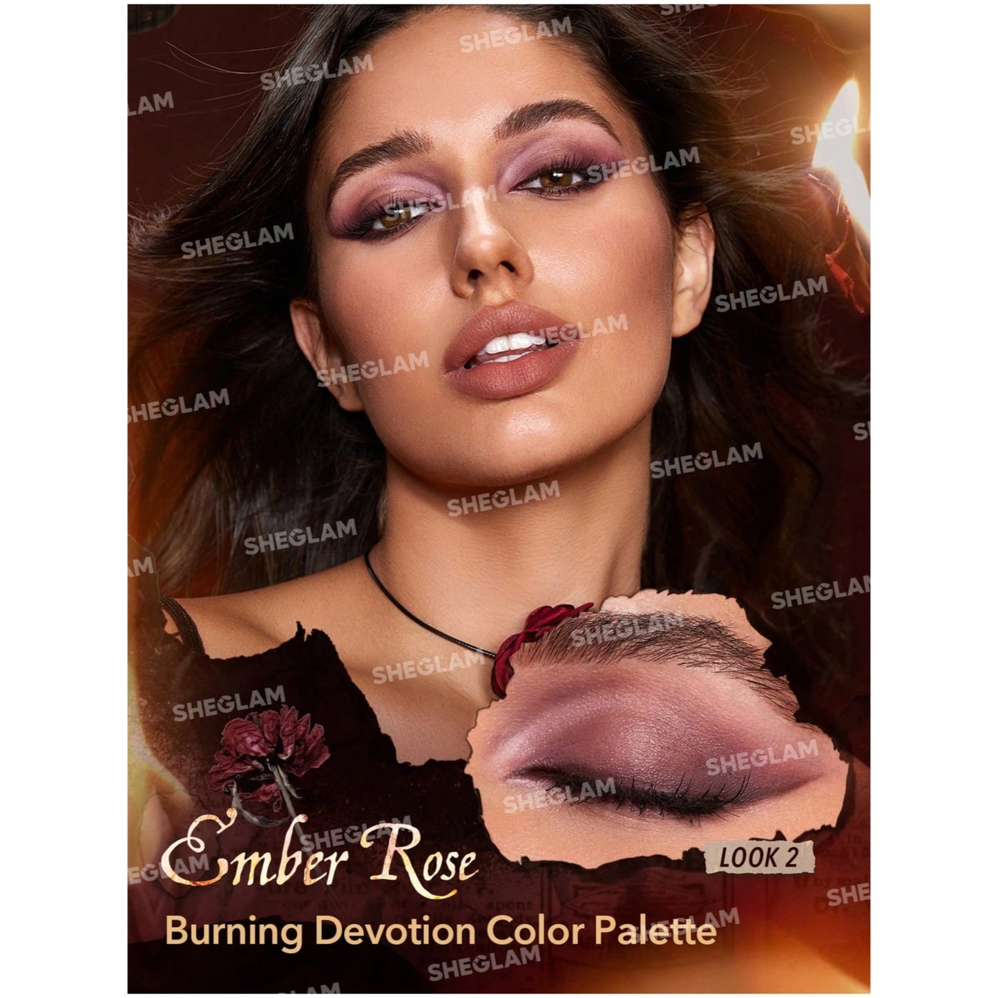 Sheglam Ember Rose Burning Devotion Color Palette