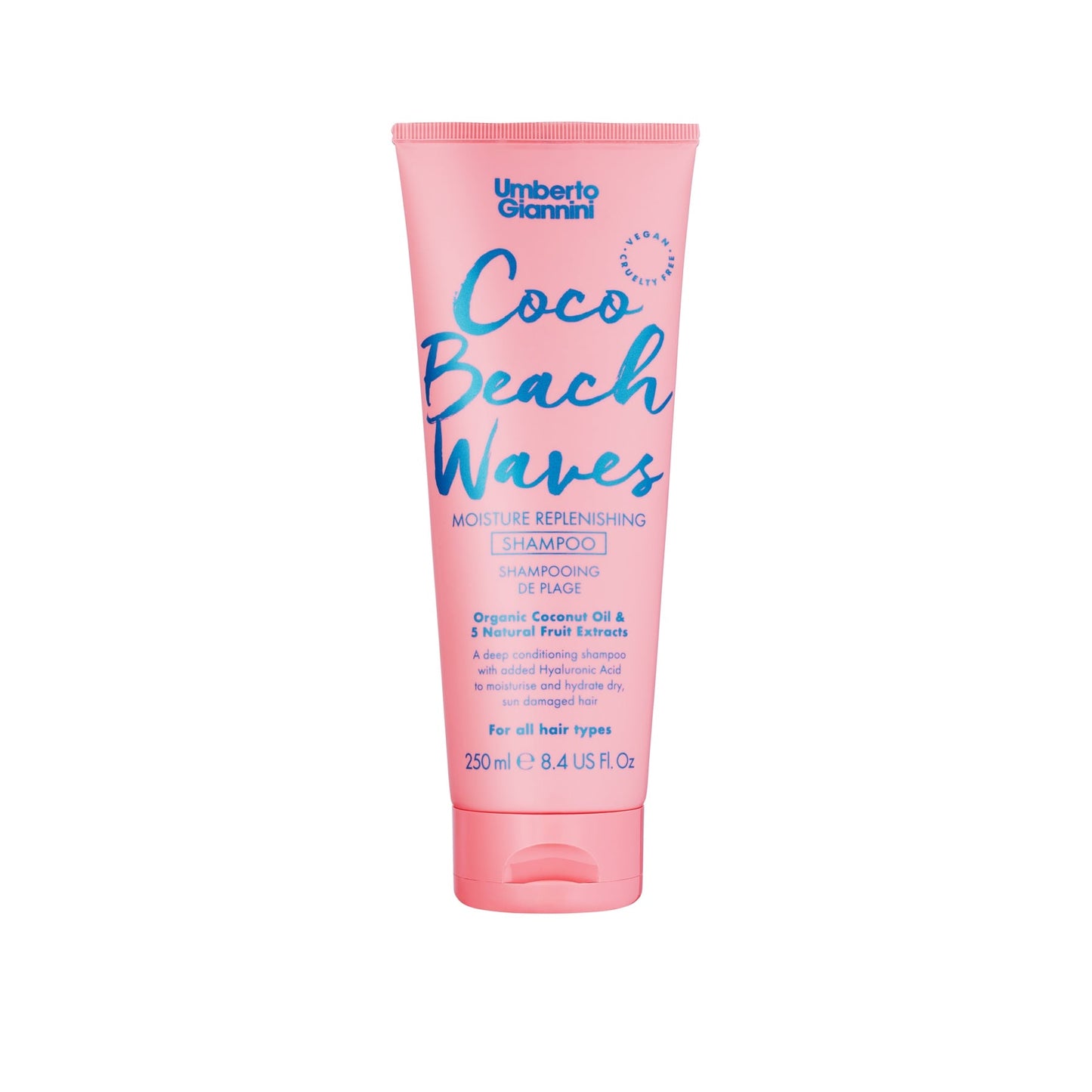 Umberto Giannini Coco Beach Waves Moisture Replenishing Shampoo 250ml