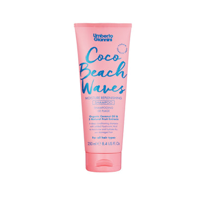 Umberto Giannini Coco Beach Waves Moisture Replenishing Shampoo 250ml