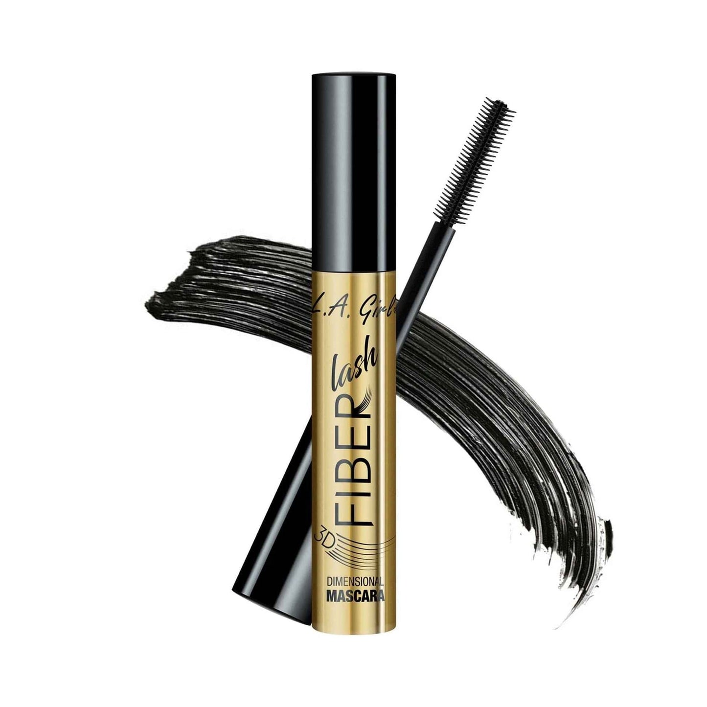 La Girl Mascaras Fiber Lash Black