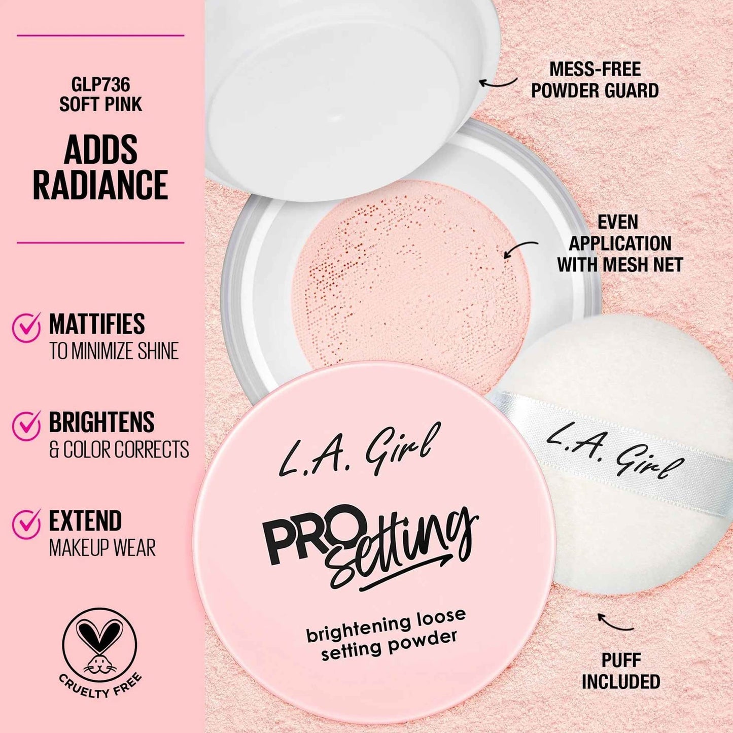 La Girl Loose Setting Powder