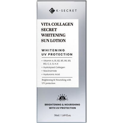 K-secret Collagen Secret Whitening Sun Lotion