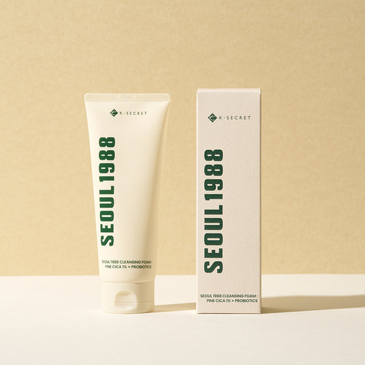 K-secret Seoul 1988 Cleansing Foam Pine Cica 1% + Probiotics