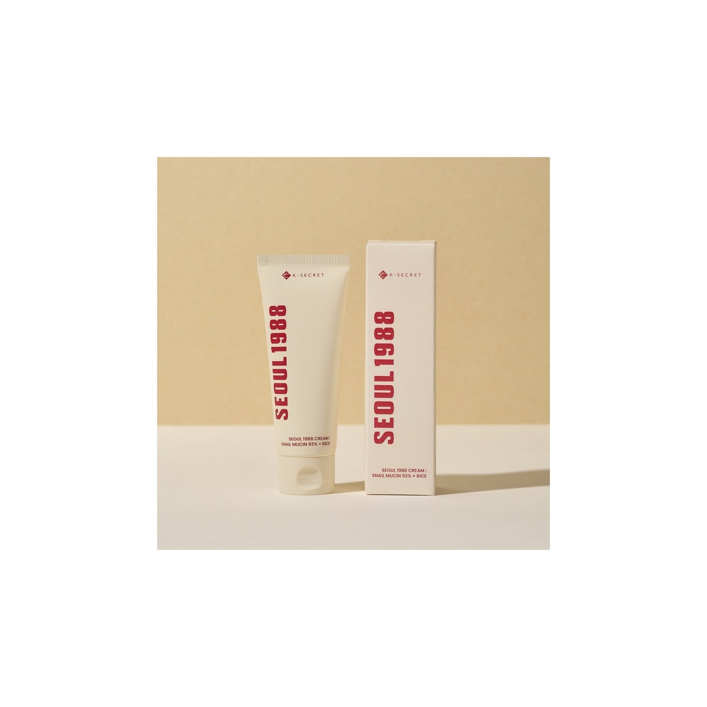 K-secret Seoul 1988 Cream Snail Mucin 93% + Rice