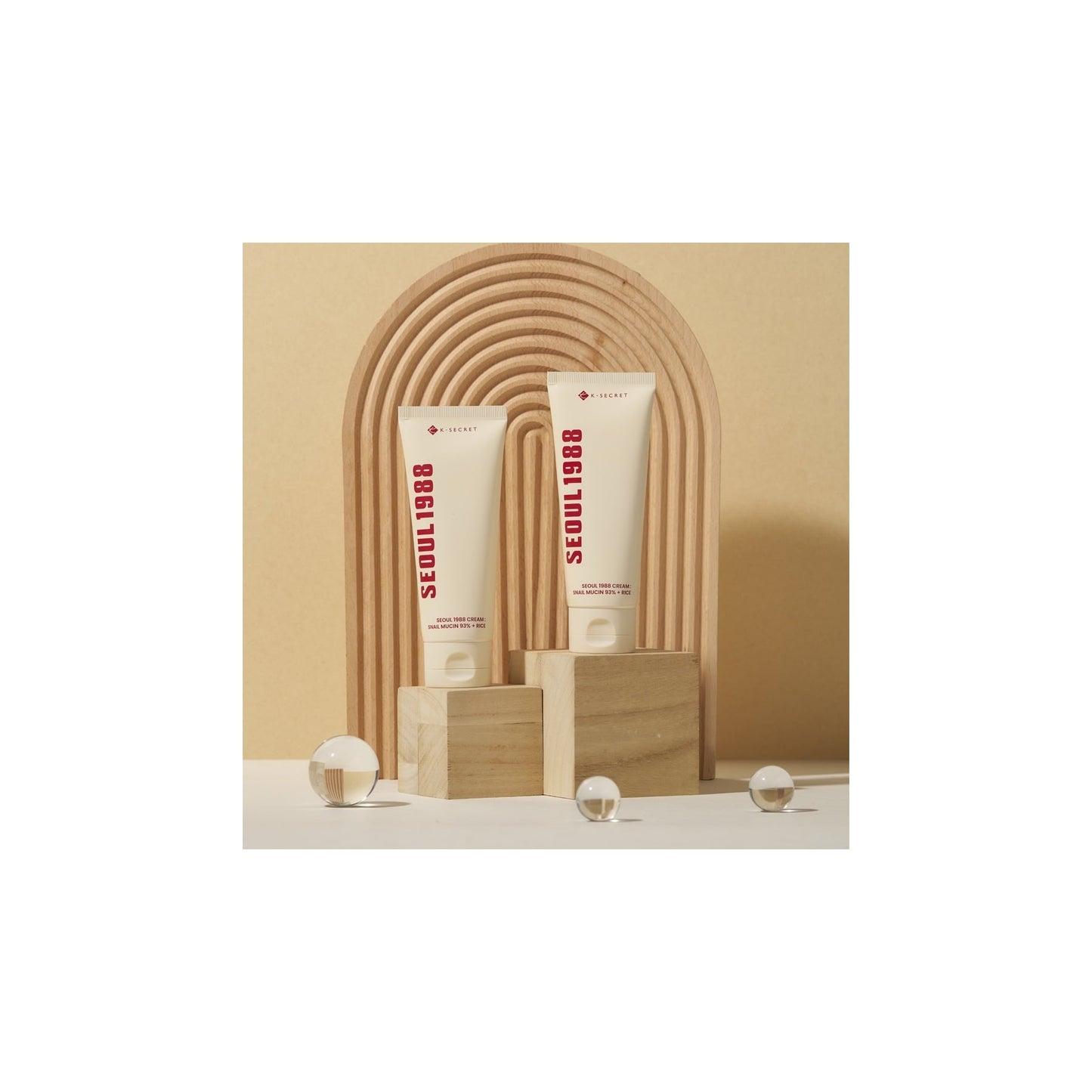 K-secret Seoul 1988 Cream Snail Mucin 93% + Rice