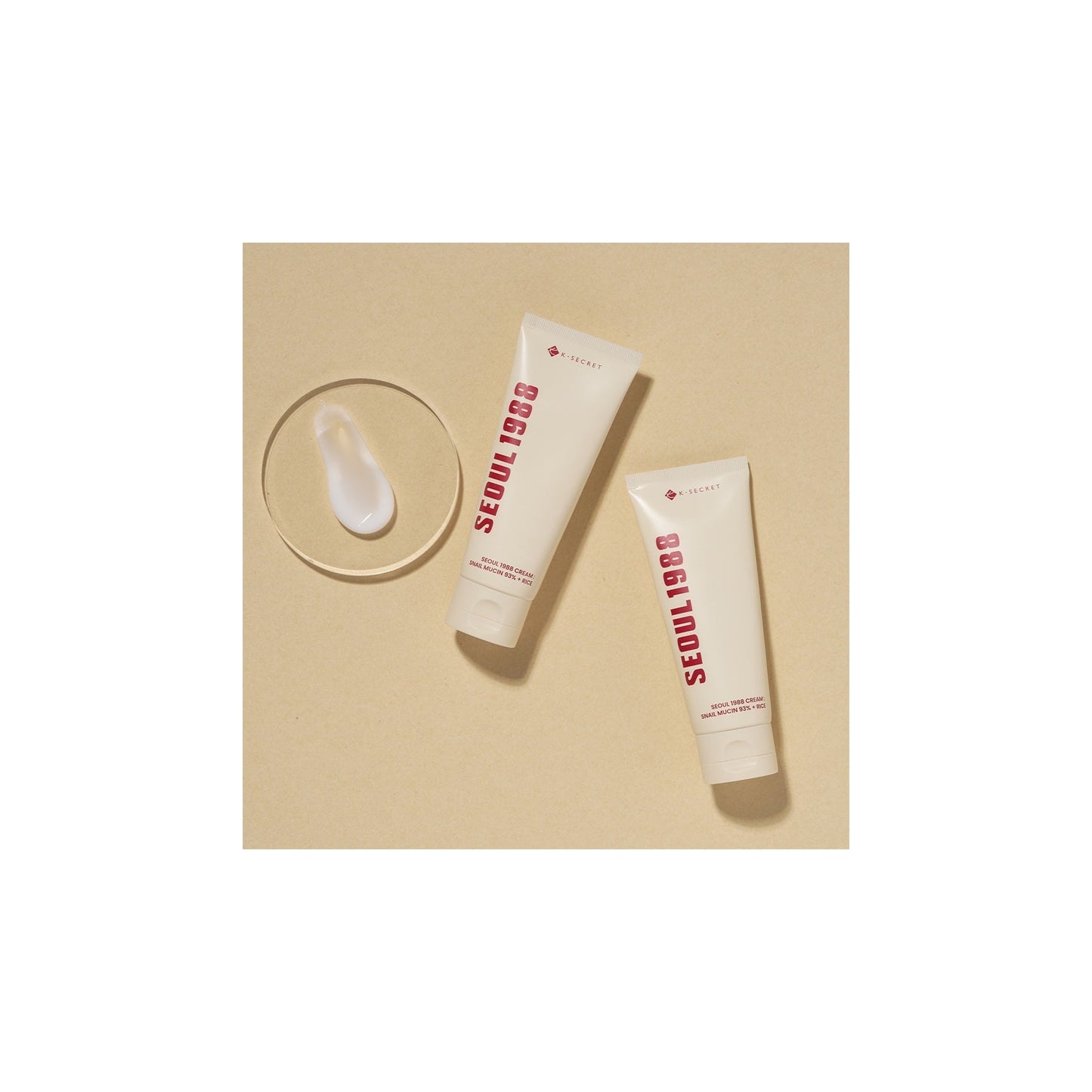 K-secret Seoul 1988 Cream Snail Mucin 93% + Rice