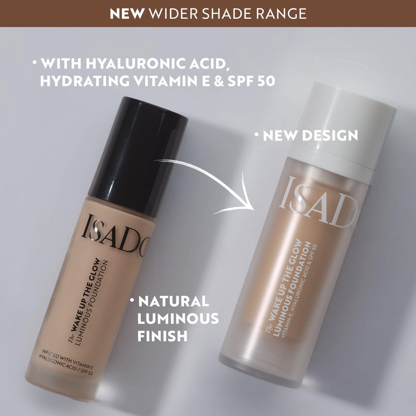 Isadora The Wake Up the Glow Luminous Foundation