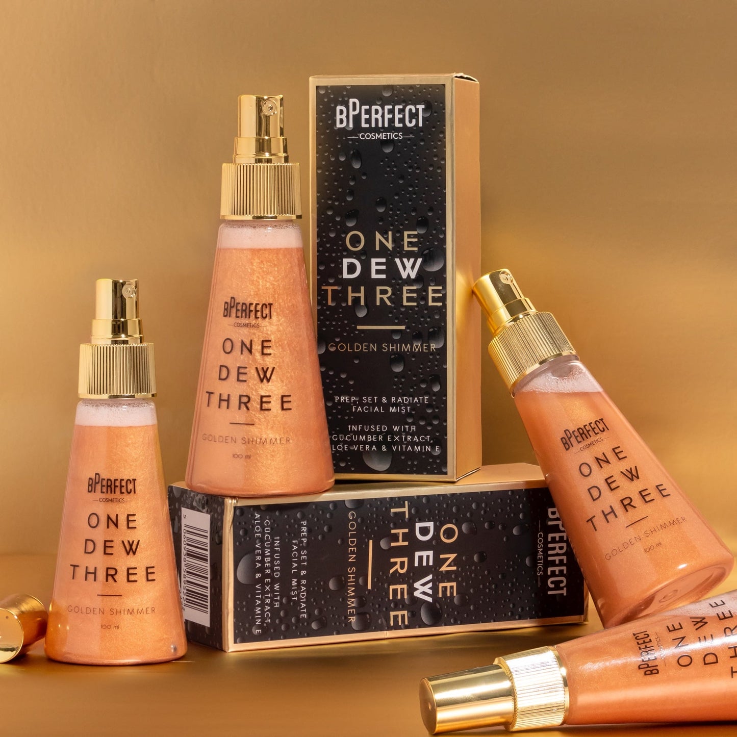 Bperfect Cosmetics One Dew Three Shimmer Spray
