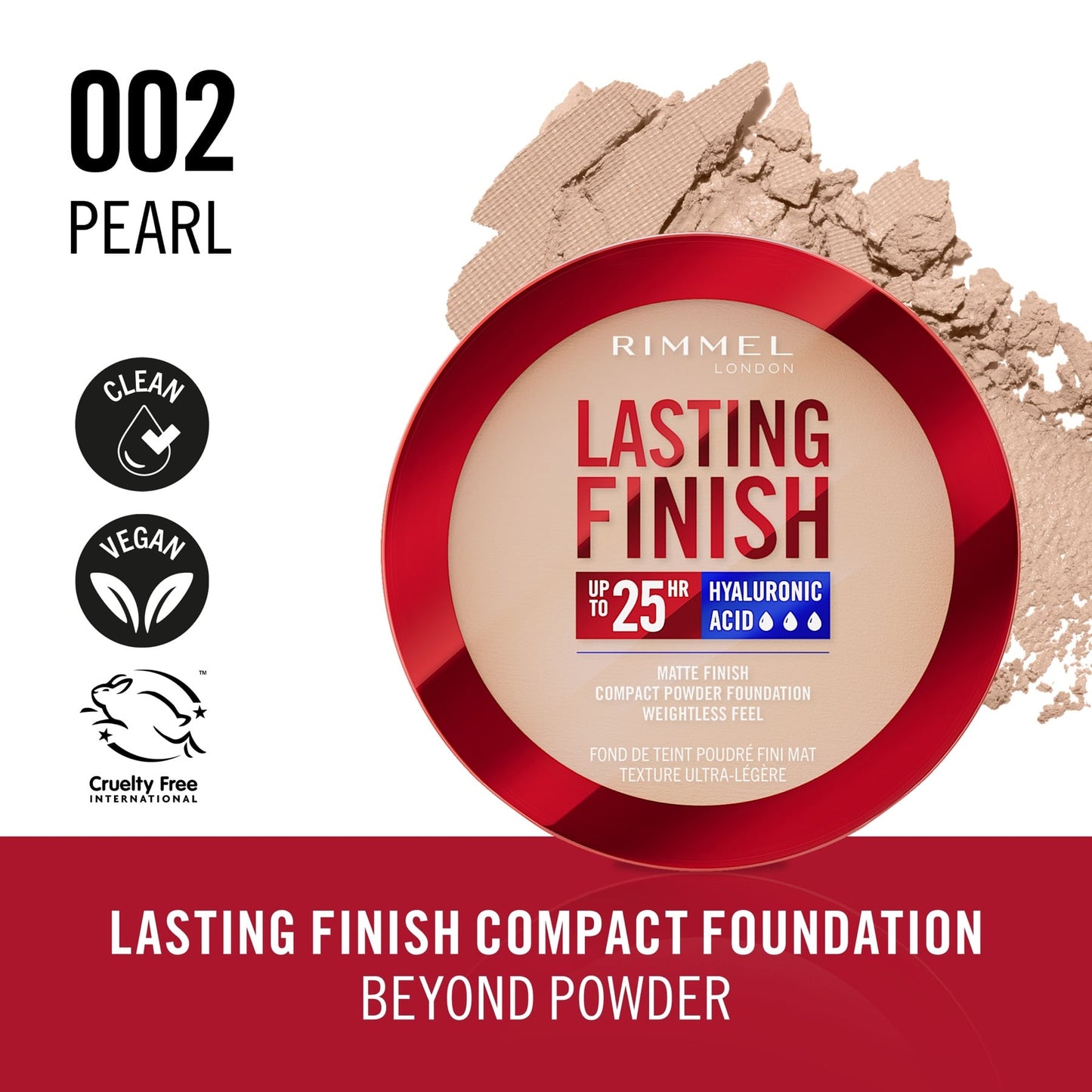 Rimmel Lasting Finish Compact Foundation 7g