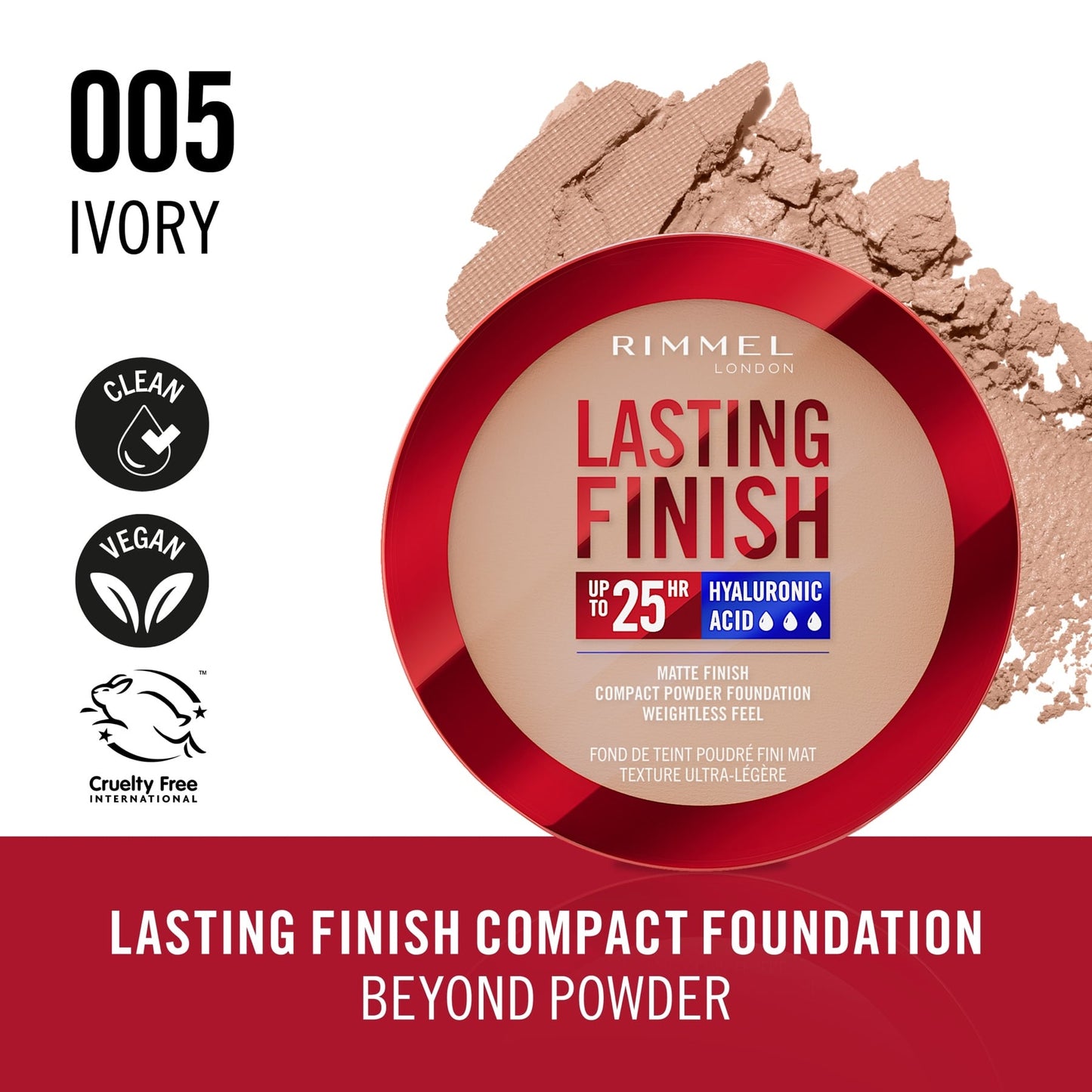 Rimmel Lasting Finish Compact Foundation 7g