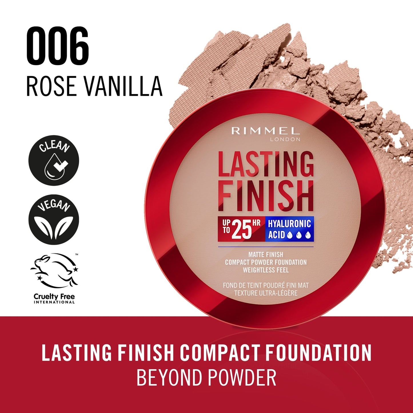 Rimmel Lasting Finish Compact Foundation 7g