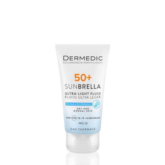 Dermedic Sunbrella Ultra-light Fluid Spf 50+dry and Normal Skin 40 Ml