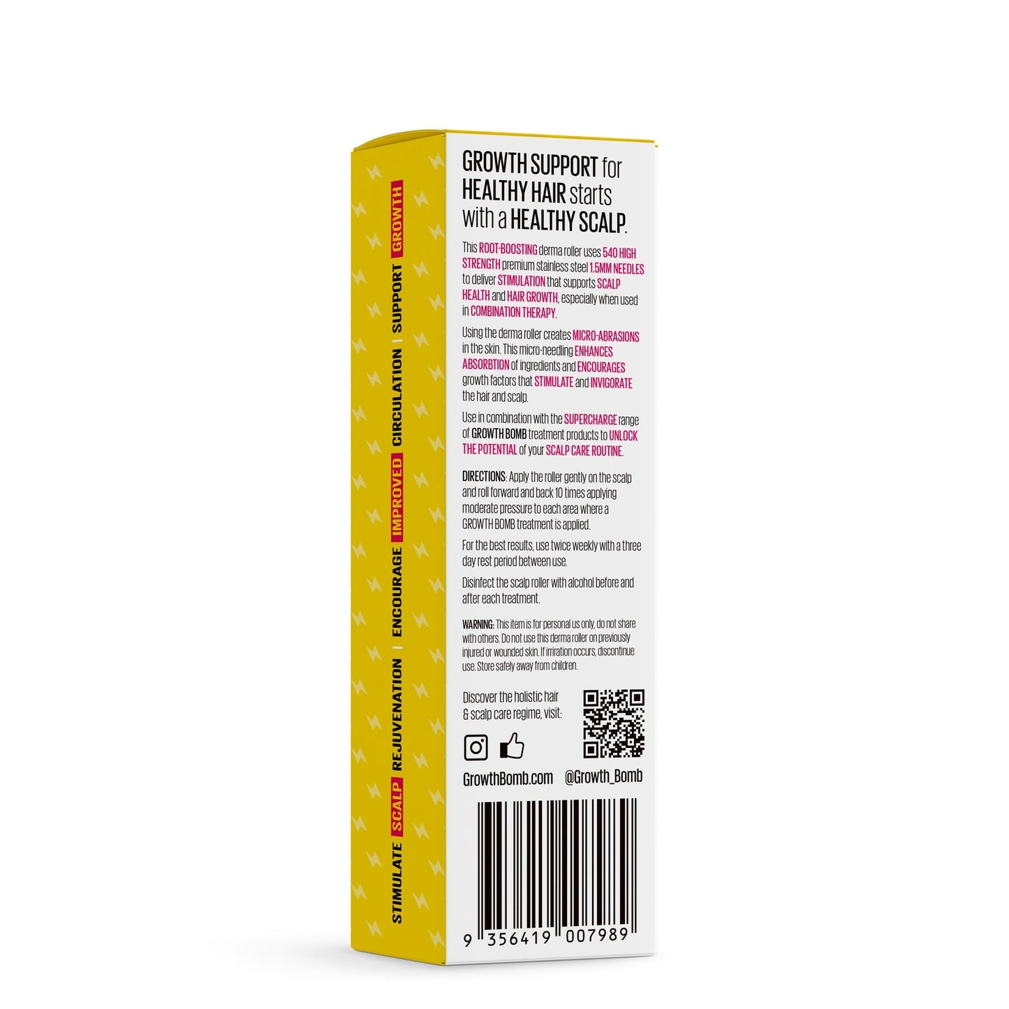 Growth Bomb Derma Roller