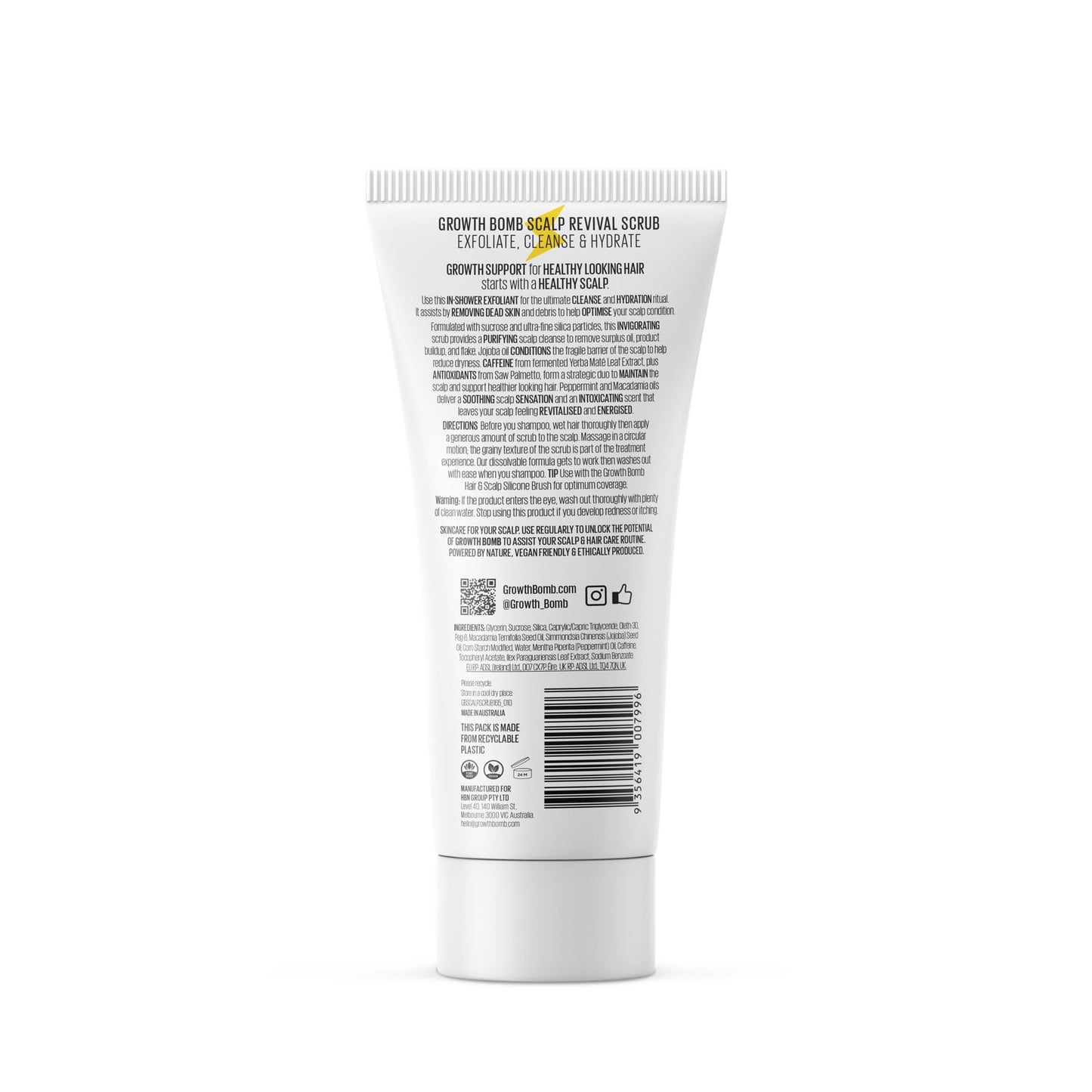 Growth Bomb Scalp Revival Scrub
