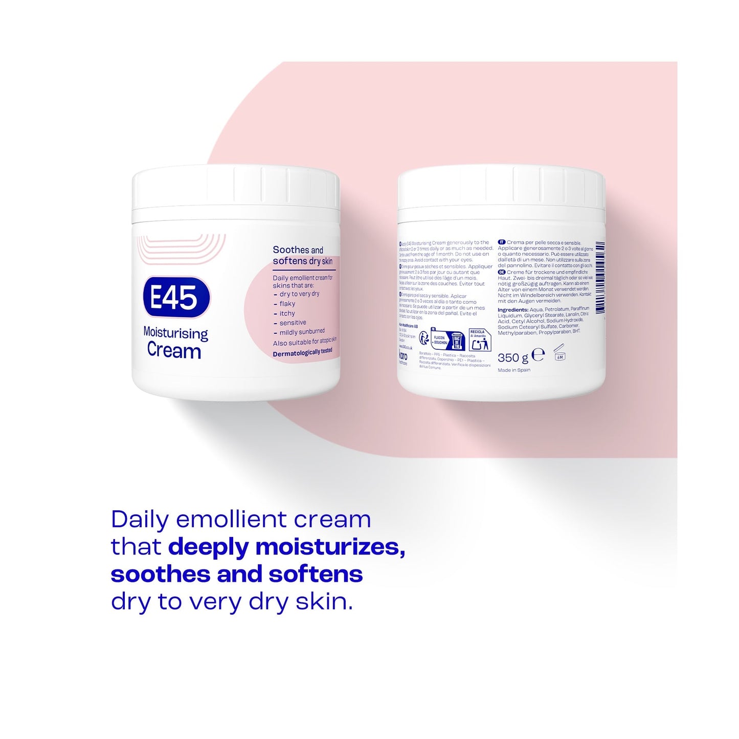 E45 Moisturising Cream 350g