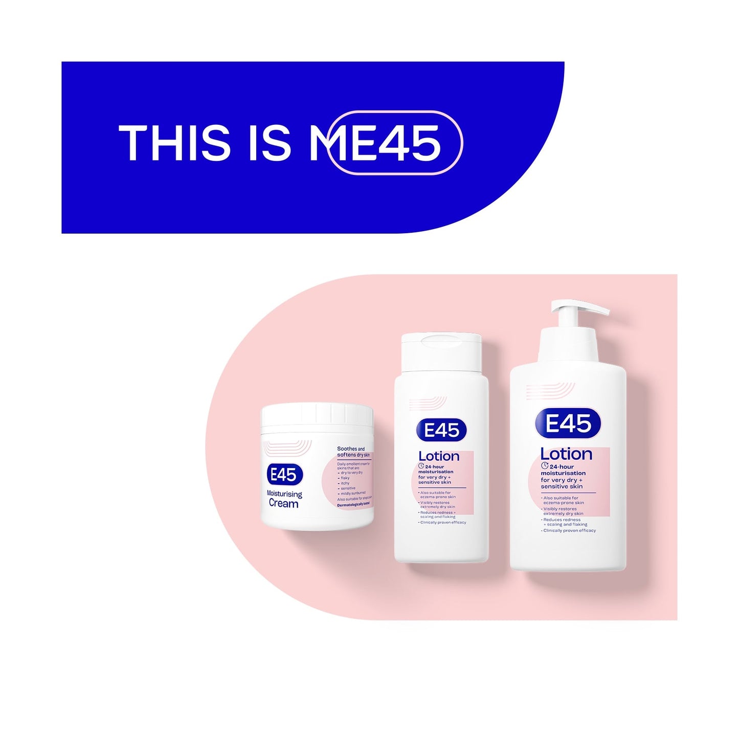 E45 Moisturising Cream 350g