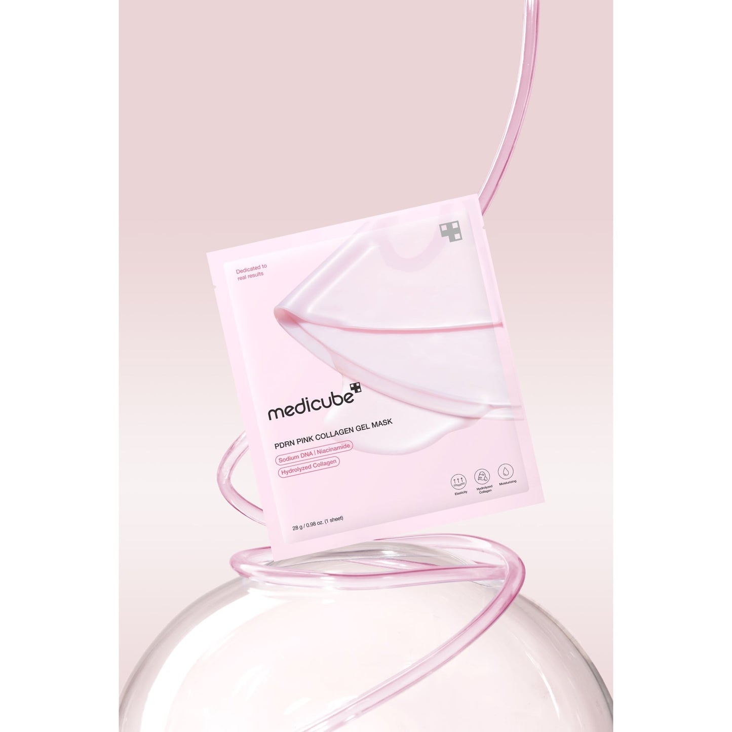 Medicube Salmon DNA PDRN pink collagen jelly gel mask