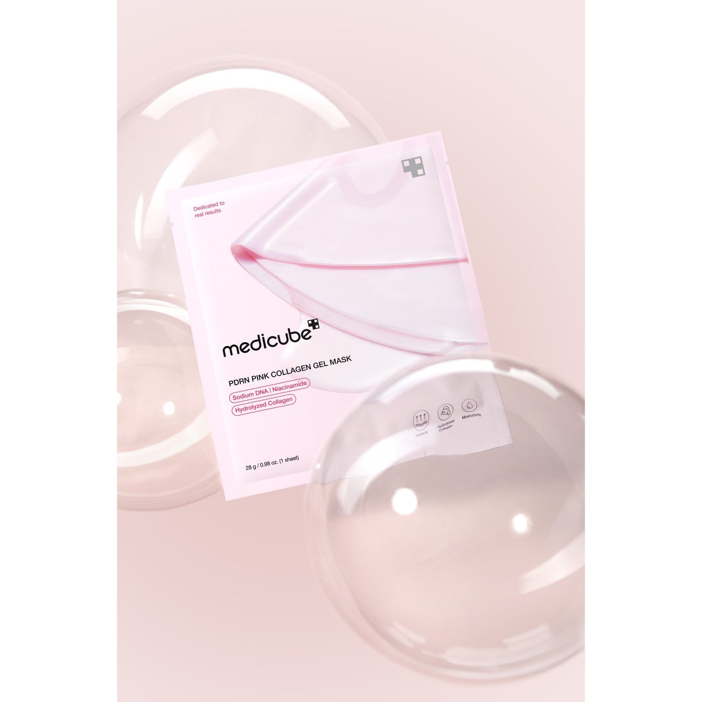 Medicube Salmon DNA PDRN pink collagen jelly gel mask