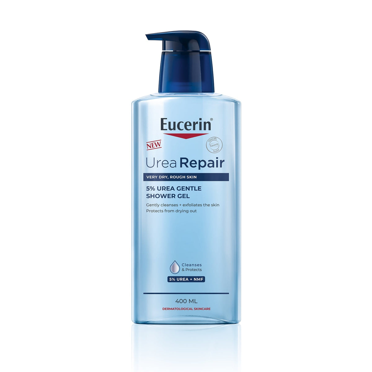 Eucerin Urea Repair Body Wash Shower Gel Gentle Cleanser 400ml
