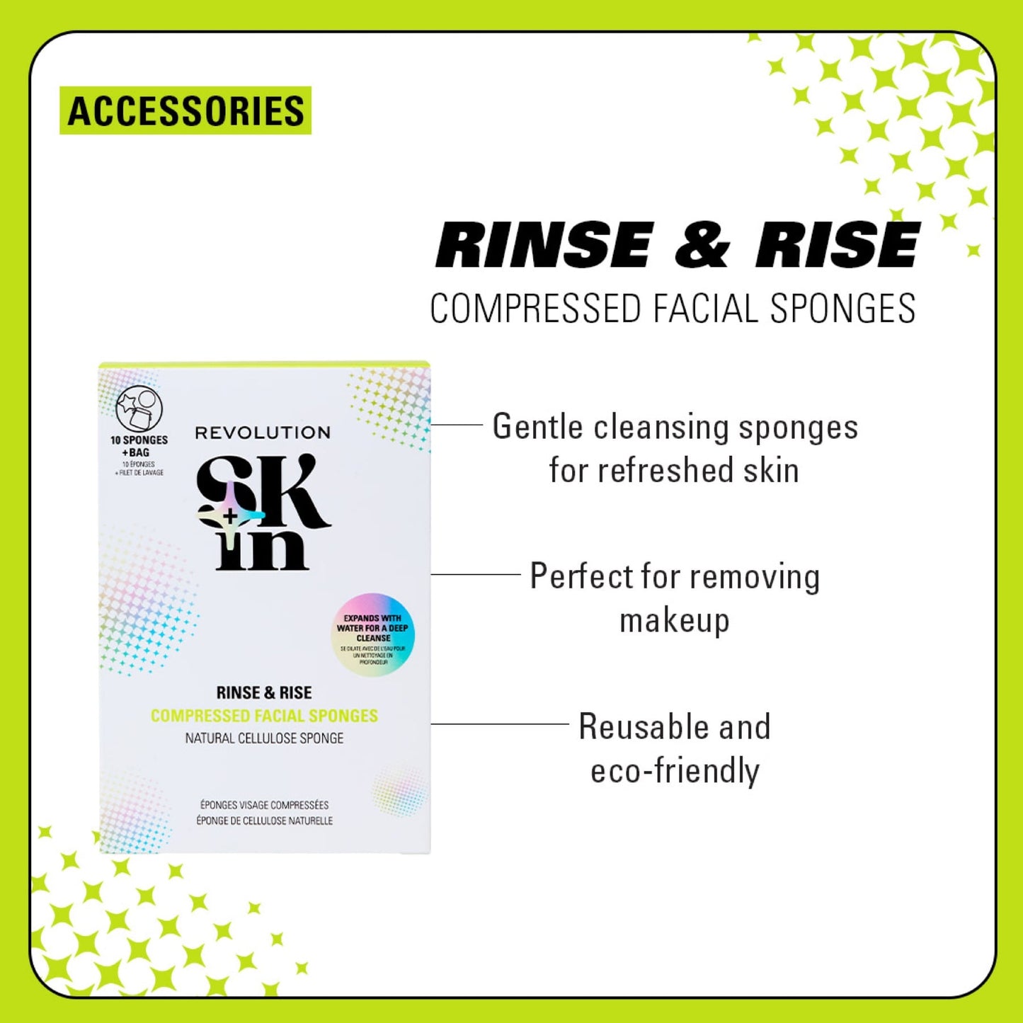 Revolution Skin Cellulose Facial Sponges