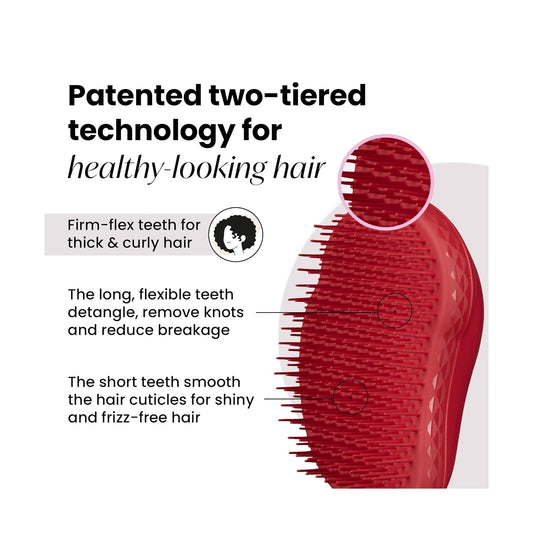 Tangle Teezer Original Thic&curly Salsa Hair Brush Red