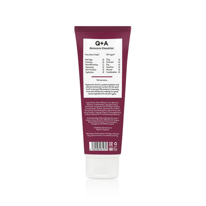 Q+A Hyaluronic Acid Cleansing Gel 125ml
