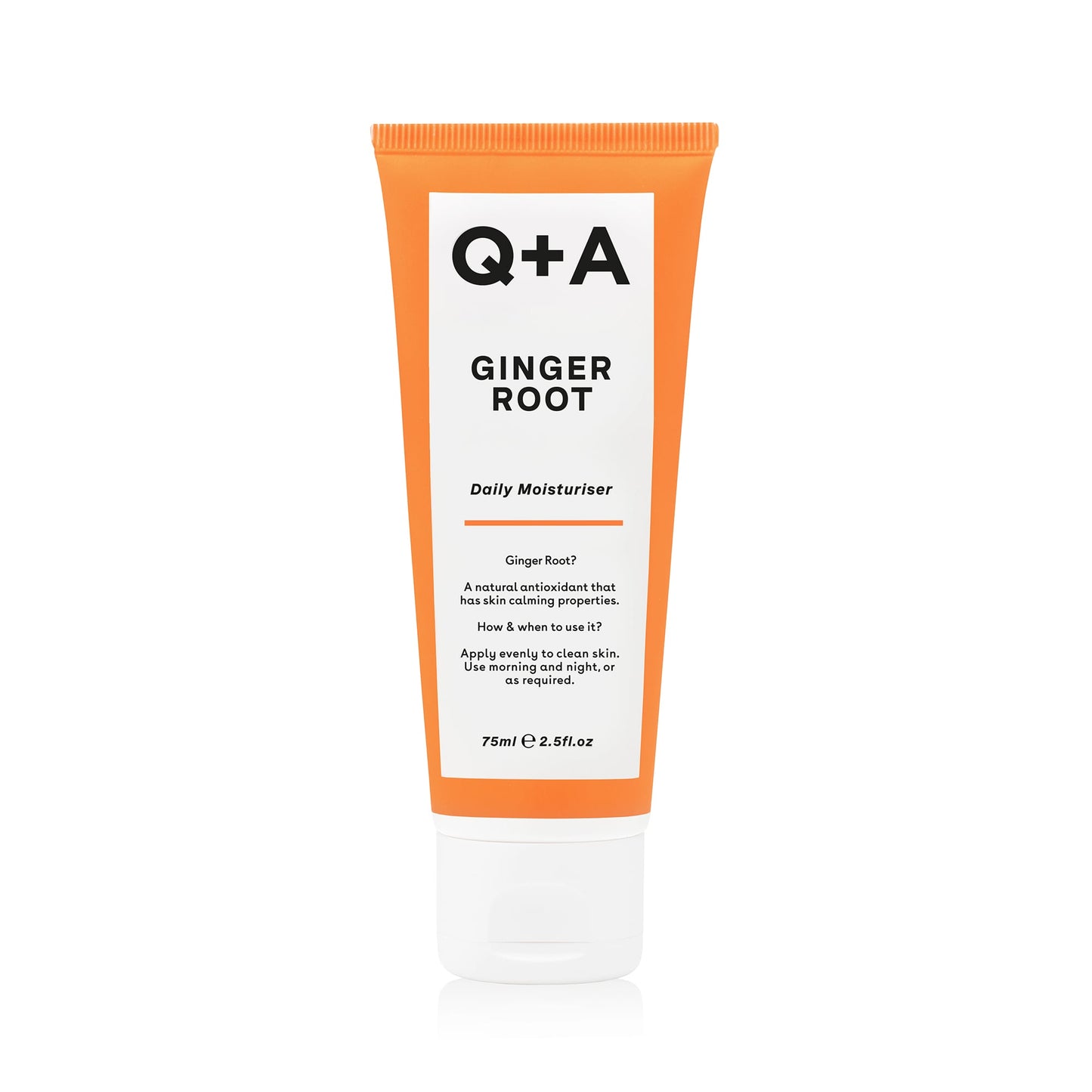 Q+A Ginger Root Daily Moisturiser 75ml