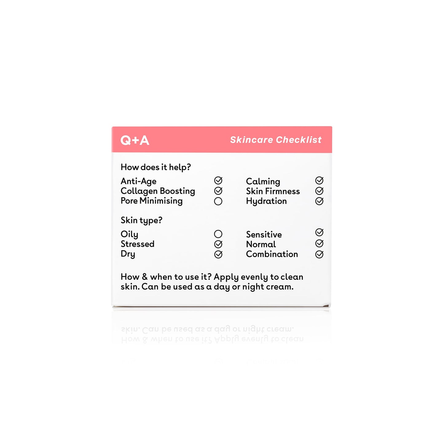 Q+A Collagen Face Cream 50ml