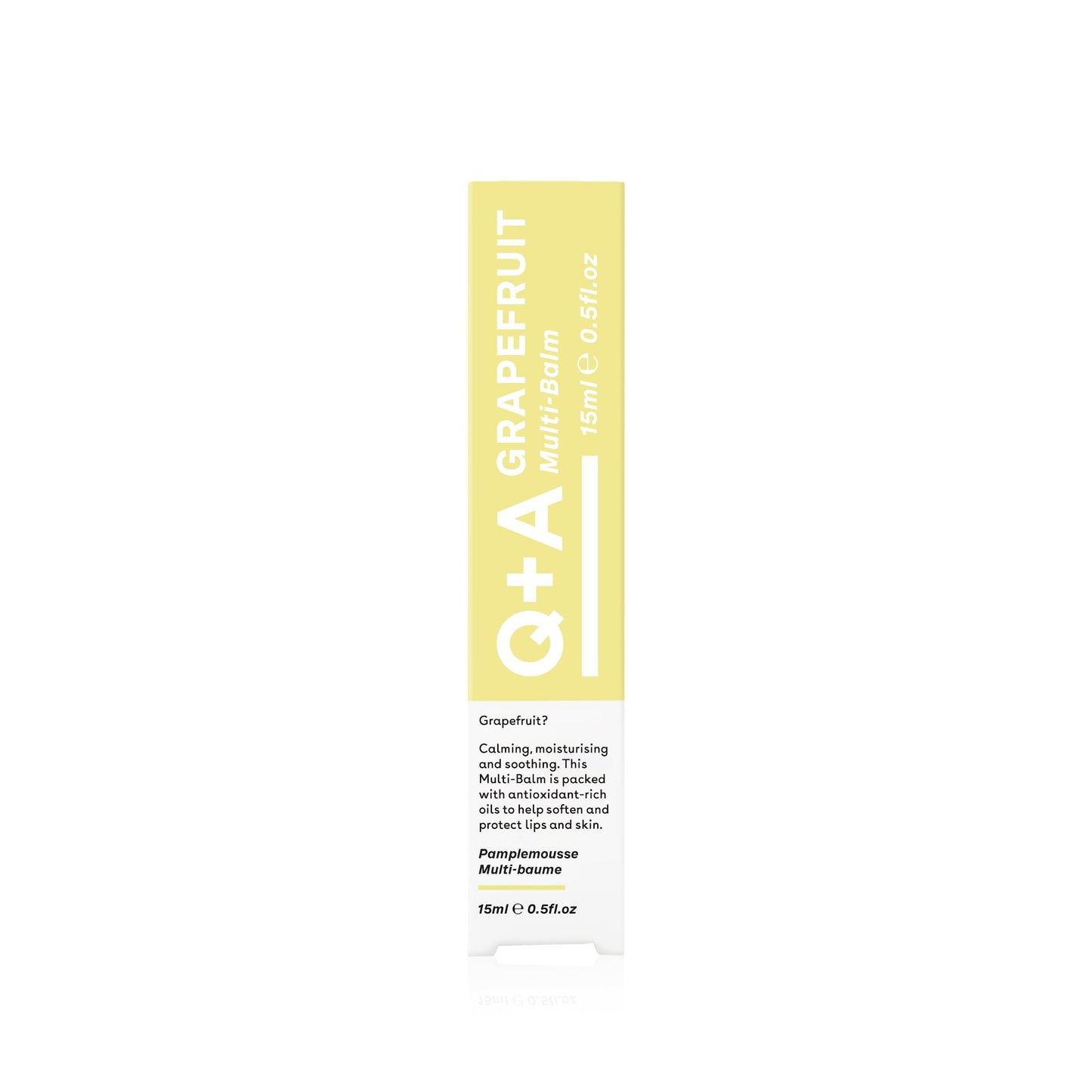Q+A Grapefruit Multi Lip Balm 15ml