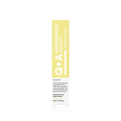 Q+A Grapefruit Multi Lip Balm 15ml