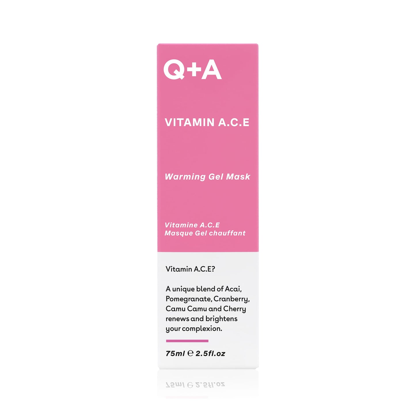 Q+A Vitamin A.C.E Warming Gel Mask 75ml
