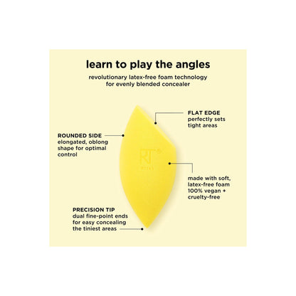 Real Techniques Miracle Concealer Sponge Duo, 2 Count