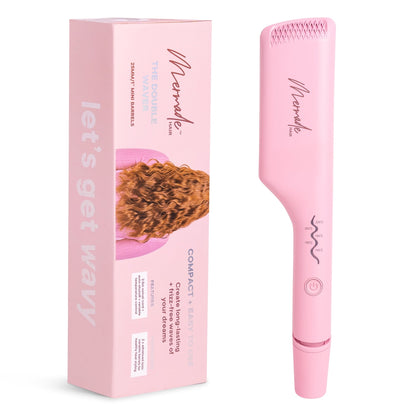 Mermade Hair Double Waver - Pink