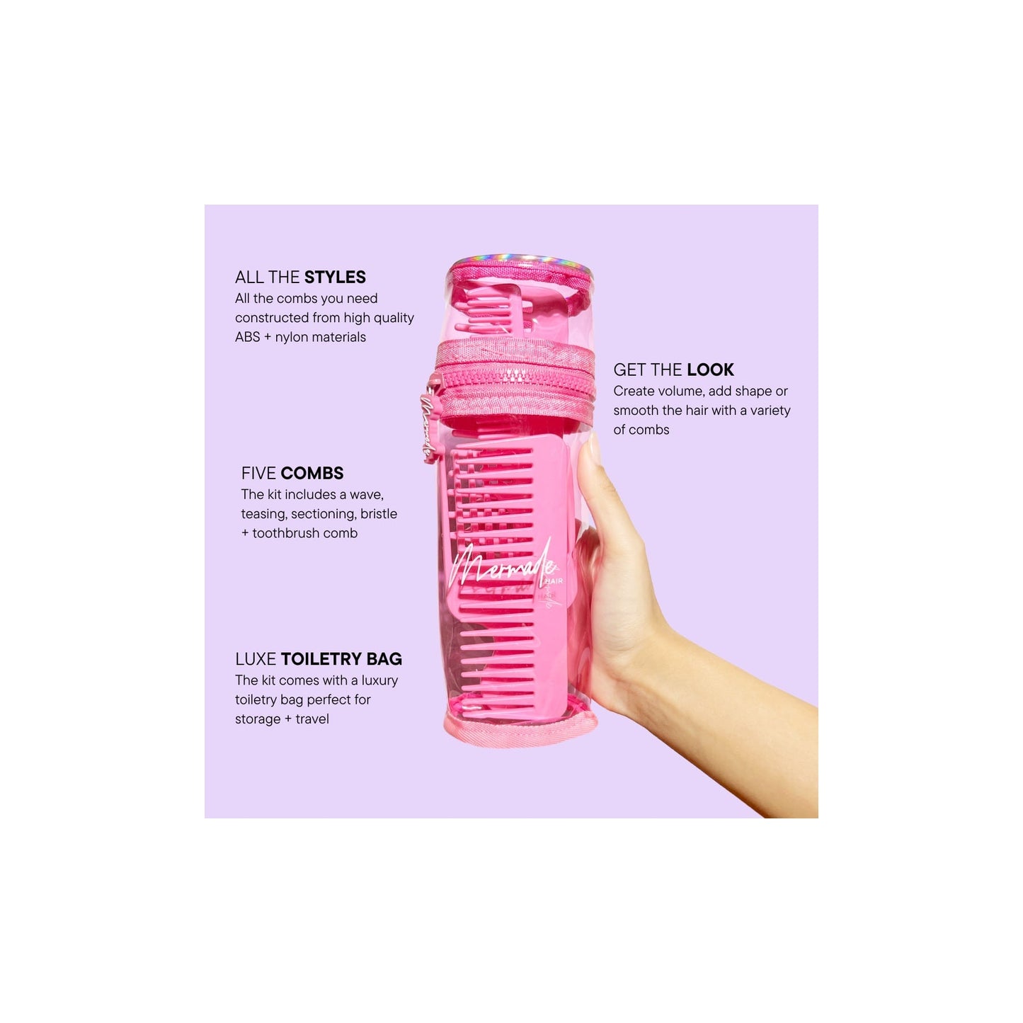 Mermade Hair Comb Kit