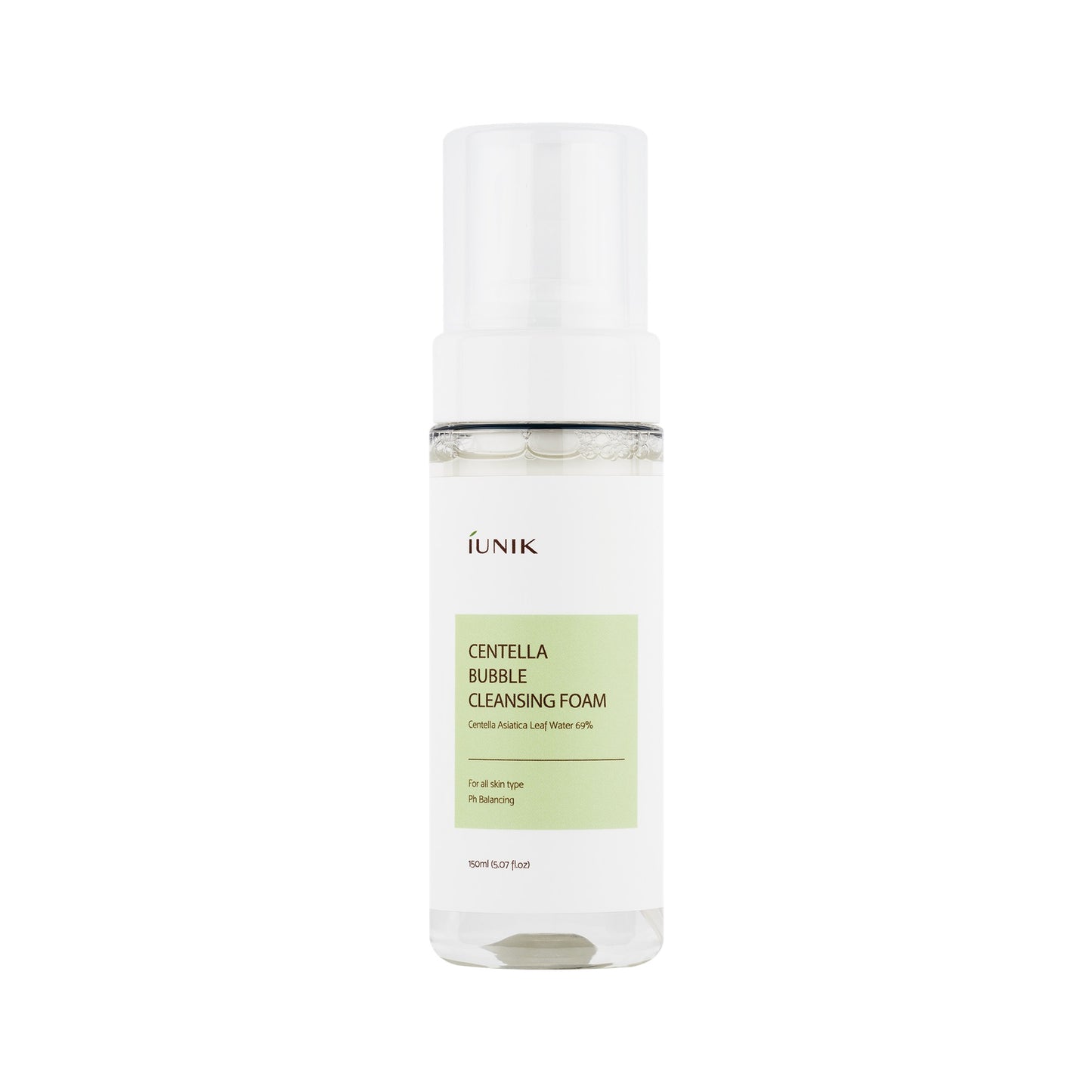 Iunik Centella Bubble Cleansing Foam 150ml