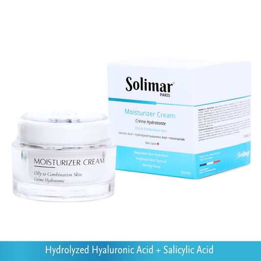 Solimar Paris Moisturizer Cream - Oily to Combination Skin 50ml