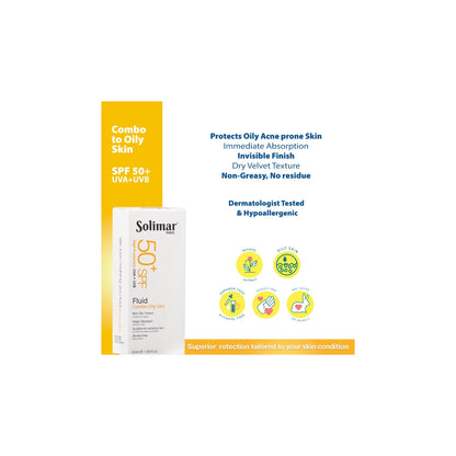 Solimar Paris Sun block spf 50+ fluid 50 ml