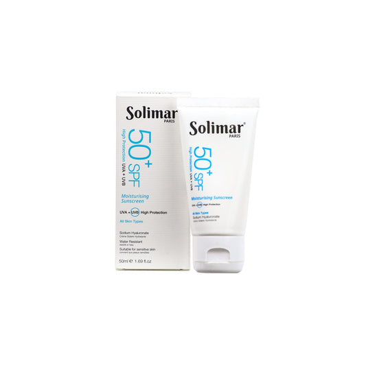 Solimar Paris Moisturising sunscreen spf 50+ cream 50 ml