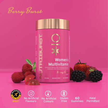 Nutriburst Women’s Multivitamin - Berry Burst Flavor