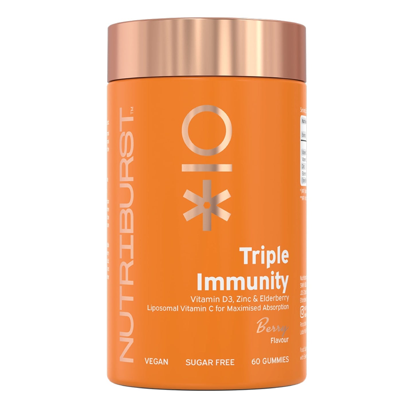 Nutriburst Triple Immunity - Berry Flavor