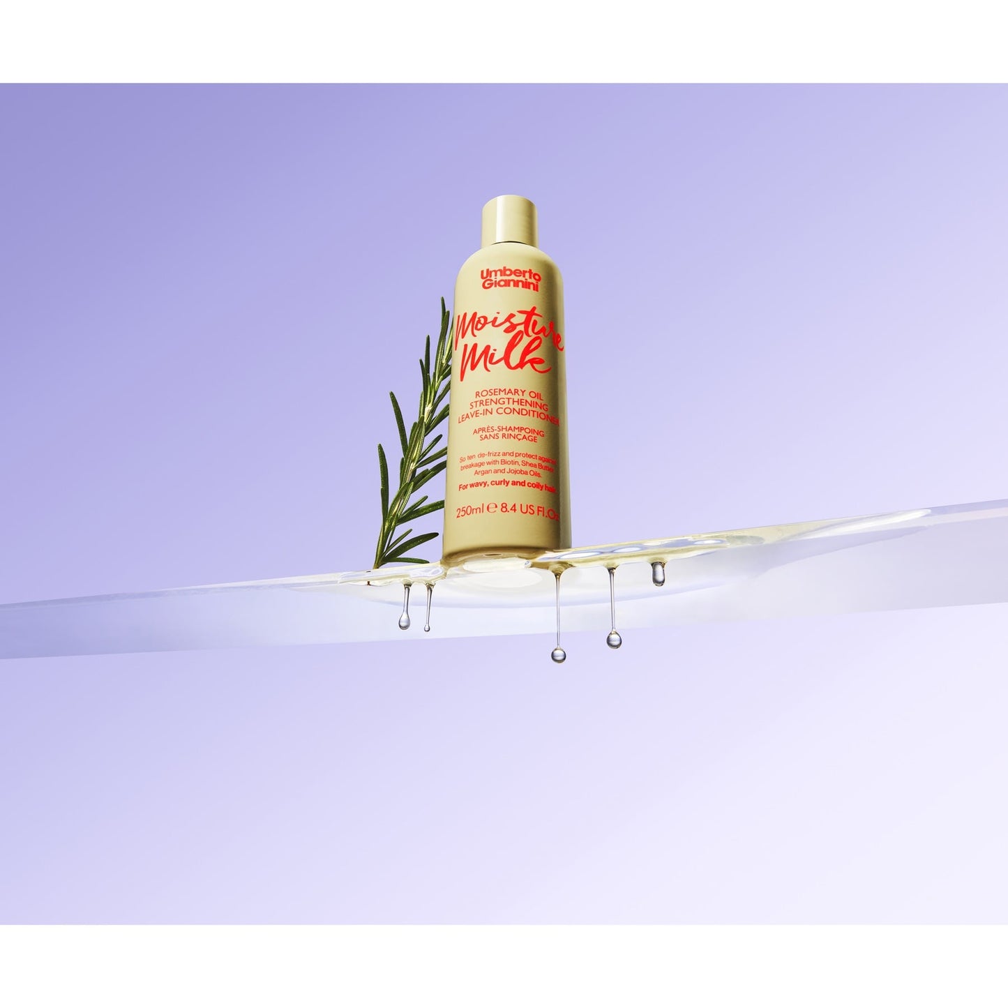 Umberto Giannini Moisture Milk Rosemary Oil Leave In Conditioner 250ml