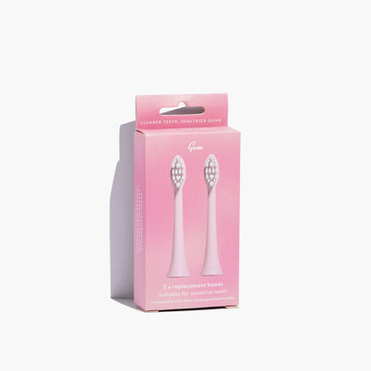 Gem Electric Toothbrush Replacement Heads Coconut