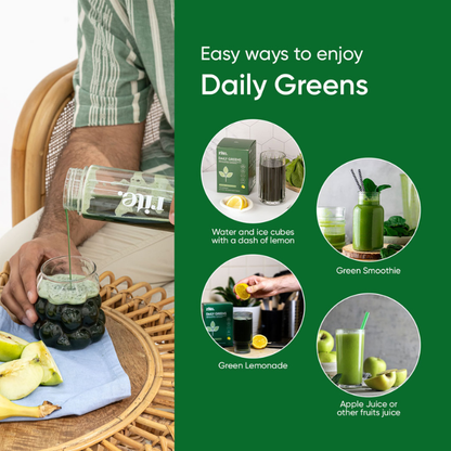 Rite Daily Greens Drink Mix Box of 15 Sachets