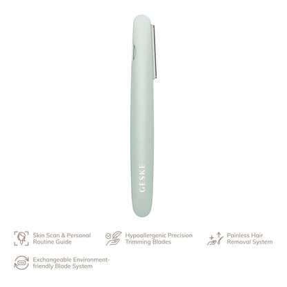 Geske Precision Trimmer 4-in-1 Painless Hygienic Hair Remover Green